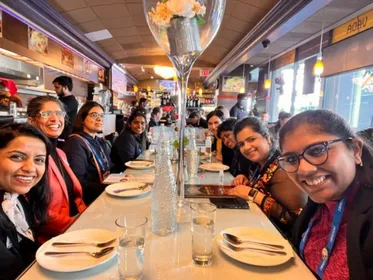 Lunch with Indian women in Photonics West conference